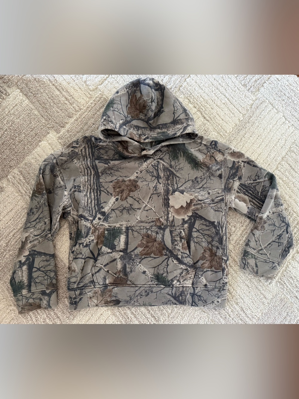 Hollister Boxy Camo Hoodie